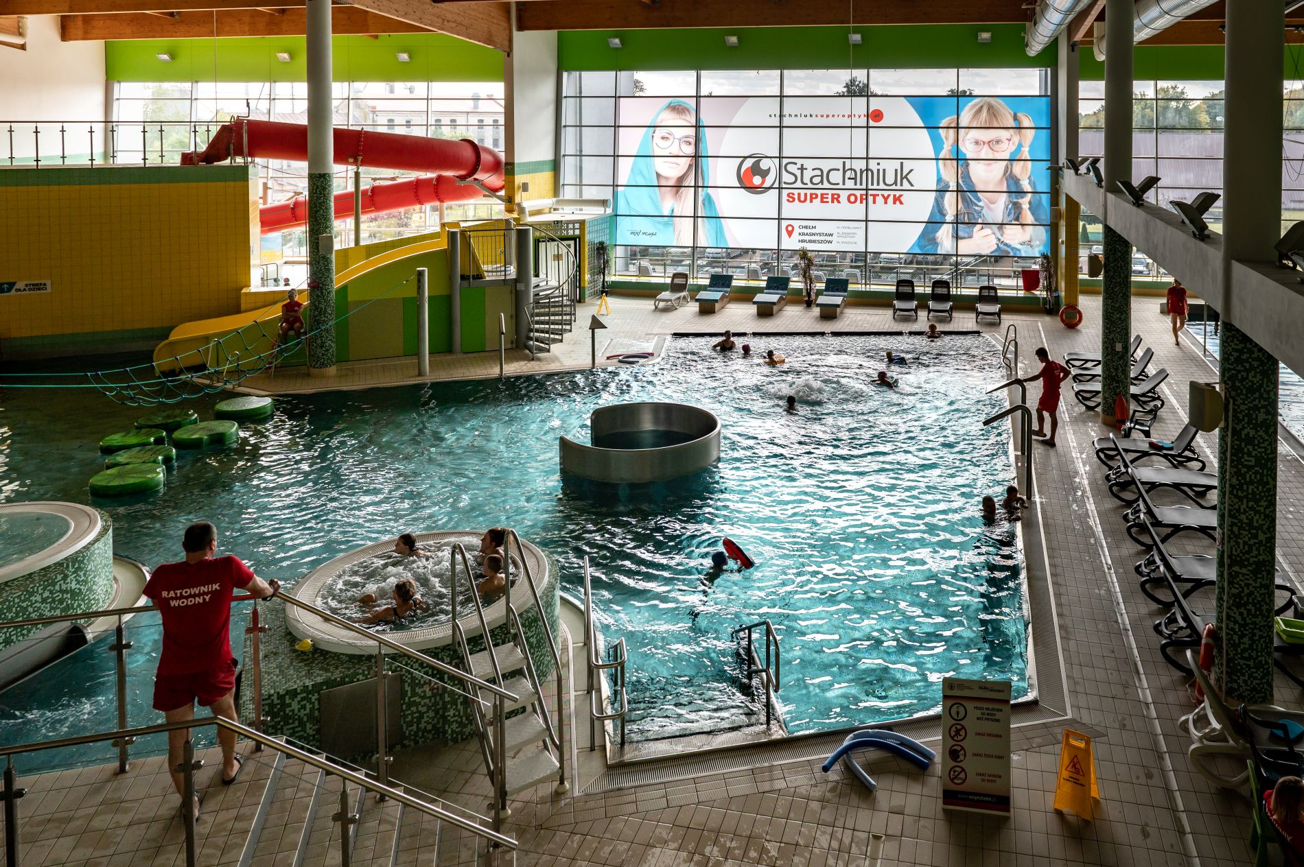 Chełmski Park Wodny - basen rekreacyjny