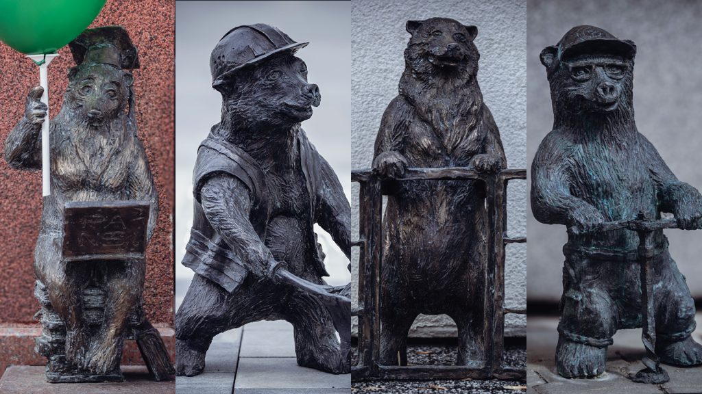 Zestawienie 4 nowych figurek Chełmisiów