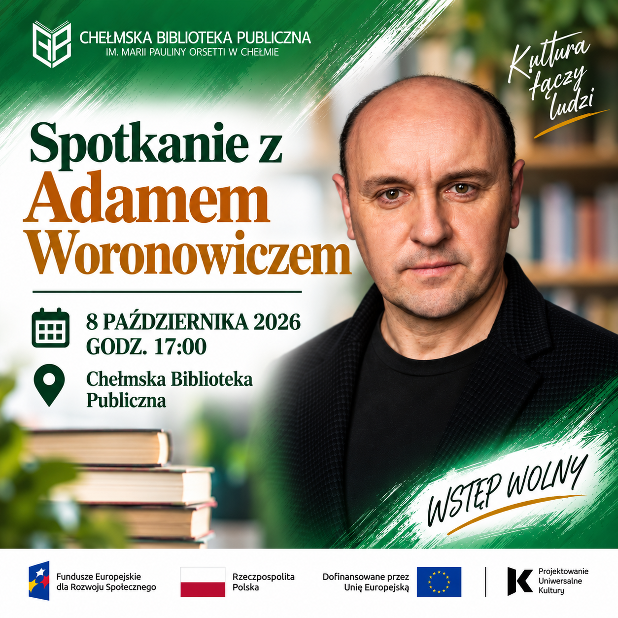 Spotkanie z Adamem Woronowiczem