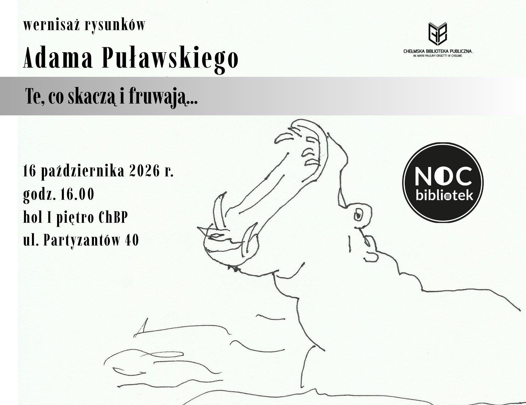Wernisaż prac Adama Puławskiego
